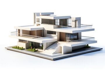 House model architecture building estate.
