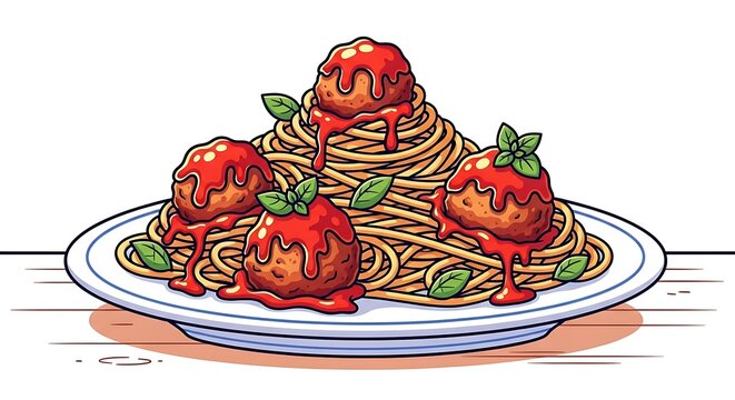 Spaghetti with Meatballs.