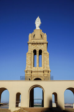 From the Majestic Heights of Santa Cruz Fortress, Discover the Breathtaking Panoramic View Over the Vibrant City of Oran