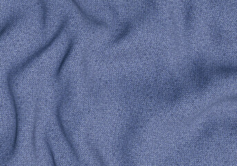Abstract fabric background with wavy folds
