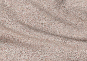 Abstract fabric background with wavy folds