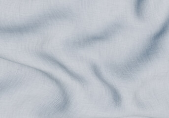 Abstract fabric background with wavy folds