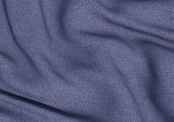 Abstract fabric background with wavy folds