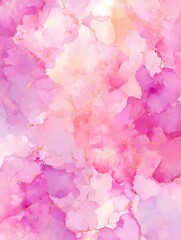 Fototapeta premium Colorful Abstract Watercolor Design Featuring Soft Pink and Purple Hues Creating a Calming Backdrop for Artistic Use