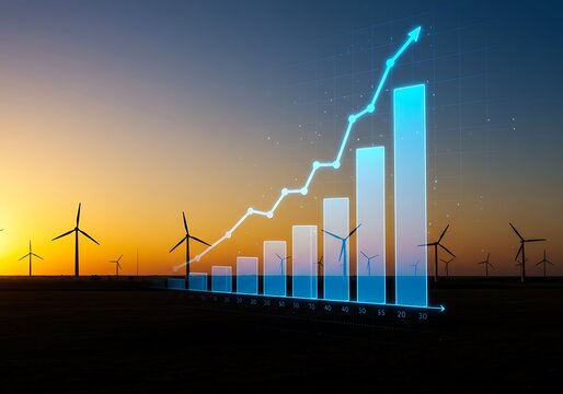 Renewable energy growth and financial success
