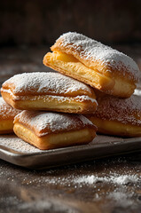 Pile of Fresh Beignets