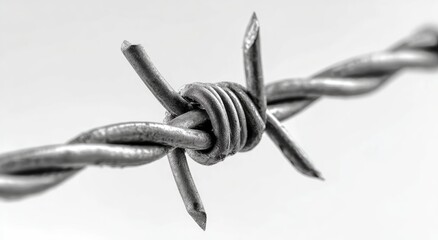 Close-up of barbed wire (4)