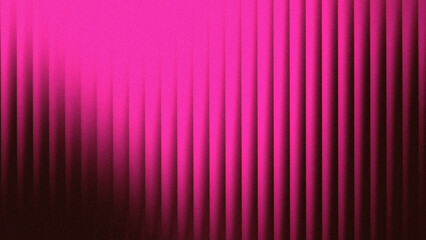 Vertical striped glass background with pink gradation. Wavy glass texture, striped frosted surface	