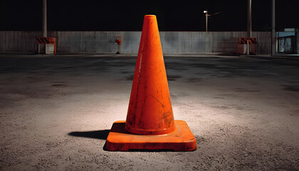 orange traffic cone 3