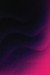 Obraz premium Vibrant gradient noise background blending black purple and hot pink with retro grain texture for edgy posters covers and digital art