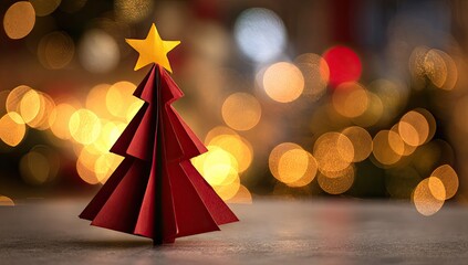 Origami Christmas tree