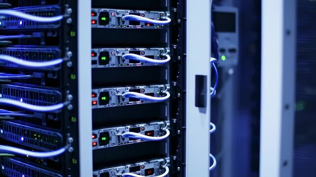 Server Rack Interior