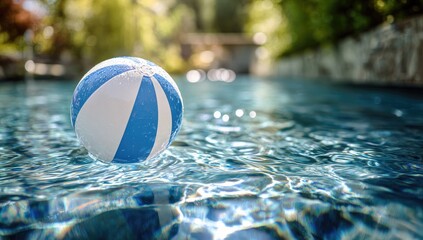 Floating ball in a pool