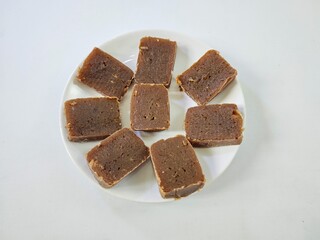 Brown durian cakes