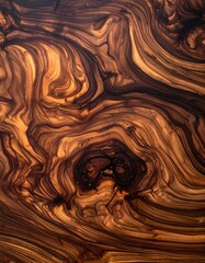 Intricate wood grain pattern