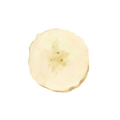 Freshly Cut Banana Slice A Healthy Food Inspiration That Is Both Delicious And Nutritious