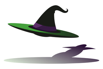 A mysterious haunted library illustration featuring enchanted books flying like bats in the moonlit night. Perfect for Halloween backgrounds, spooky party invitations, eerie posters, gothic fantasy ar