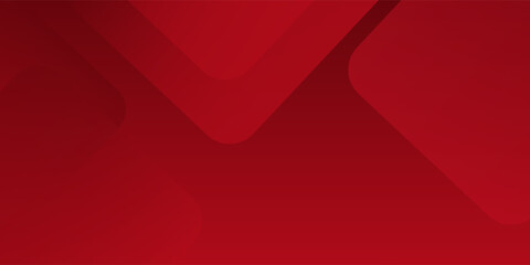 Obraz premium Abstract red modern shapes gradient background.