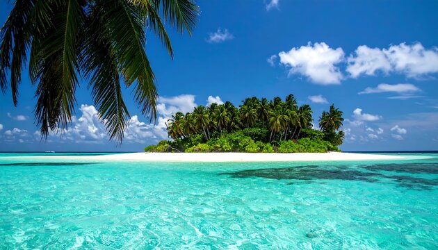 Tropical island paradise