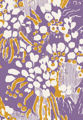 All over print design color matching illustration Nice wark