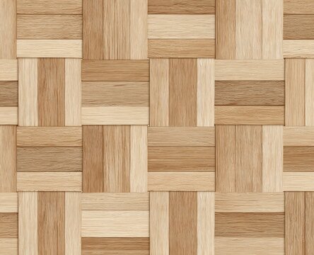 Beige wood parquet pattern