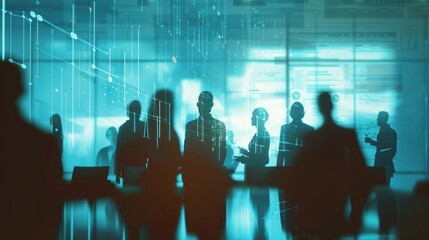 Business people meeting in modern office