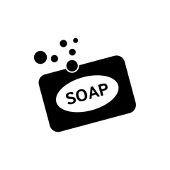 soap bar icon, modern vector isolated on white background.