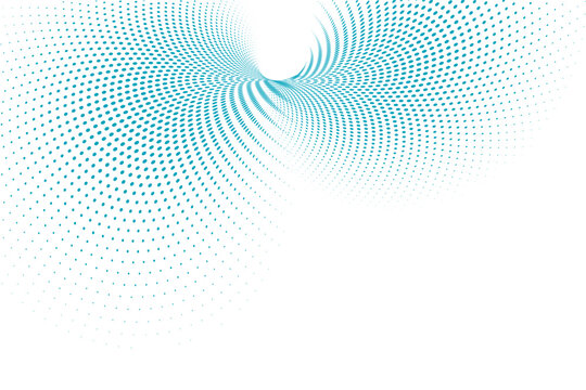Transparent Vector Gradient Blue Color Halftone Background Staggered Dots Pattern modern dotted.