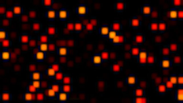 Blocks Random Fractal Animated