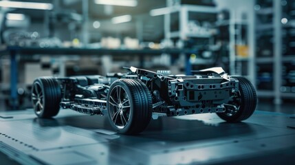 Vehicle chassis manufacturing process