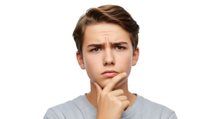 Confused Teen Expression