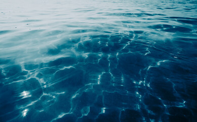 blue water surface