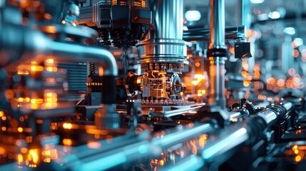 Complex industrial machinery components