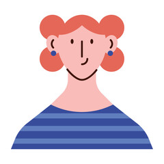 Flat Illustration Avatar Icon Male