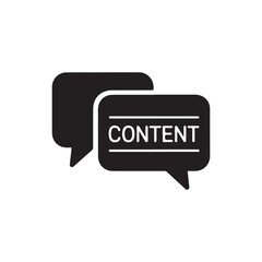 Fototapeta premium chat bubble speech bubble