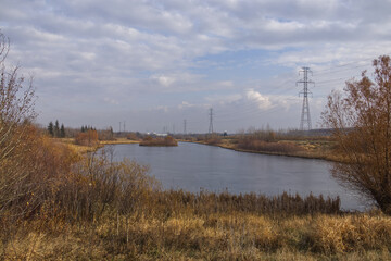 A Cloudy, Cool Autumn Day at Pylypow Wetlands