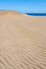 夏の鳥取砂丘の風景 鳥取県 鳥取砂丘