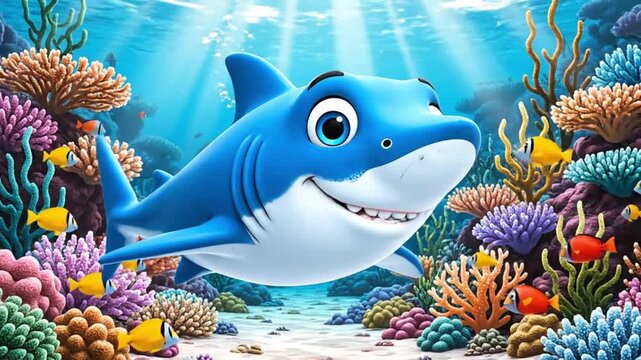 「Cartoon Shark」の写真素材 | 224,713件の無料イラスト画像 | Adobe Stock