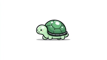 Fototapeta premium Cute turtle illustration
