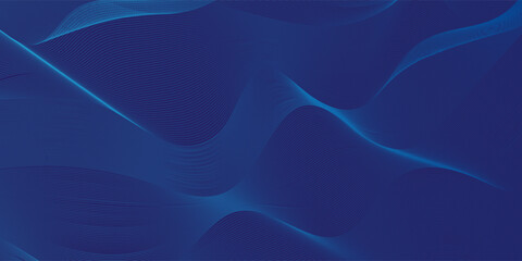 Abstract blue wave modern vector background. vector illustrator in banner, web, cover, flayer,