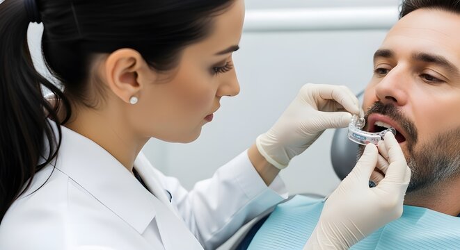 Female Scientist Working In A Laboratory - Powered by Adobe