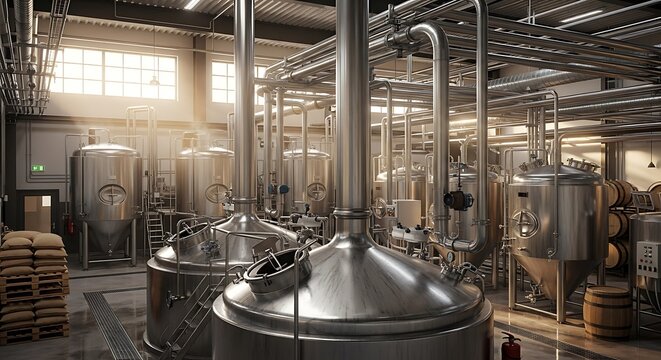 Brewery Interior. (1)