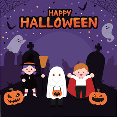 할로윈 데이 일러스트