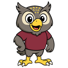 Cartoon Owl Bird