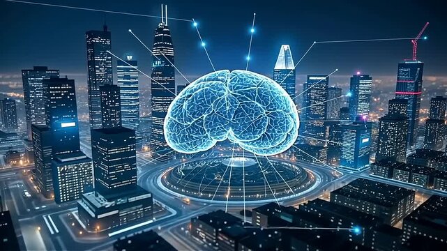 Smart City Brain: AI-Powered Urban Network with Intelligent Systems Integrated