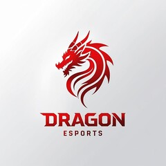 Red Dragon Logo Design