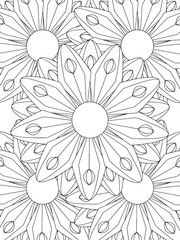 Easy Petals: Flower Coloring for Kids