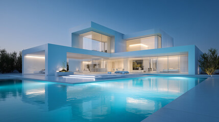 Fototapeta premium house on the river