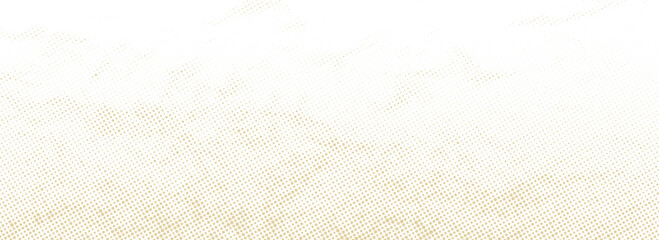 Dotted beige halftone background. Light cream pixelated paper texture. Retro craft brown wallpaper. Grunge grainy gradient overlay. Weathered dirty canvas material backdrop. Vector sackcloth texture