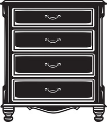 Dresser Furniture icon clean simple